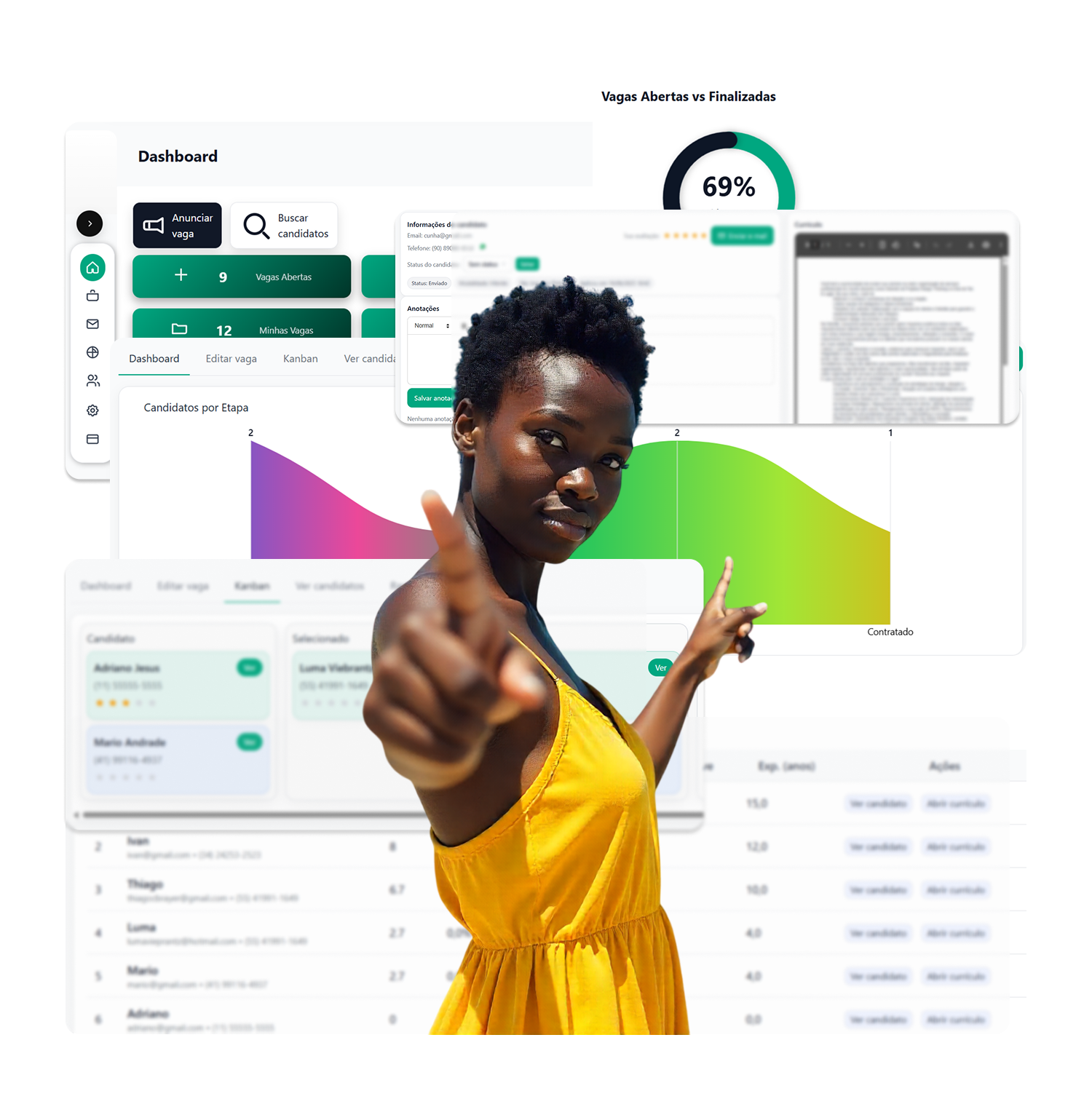Software de Recrutamento com Kanban e Análises Comportamentais integradas - Beavagas